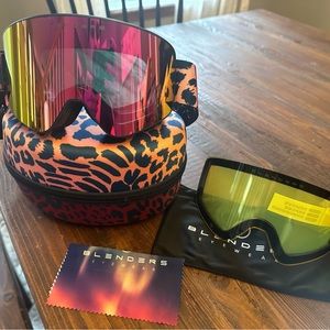 Cheetah snow speed Blenders ski goggles